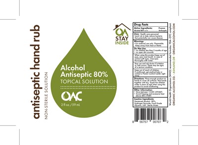 Hand Rub 59 mL Label 76992-020-02 (Oac Handrub Fda 002oz 2 Copy (1))